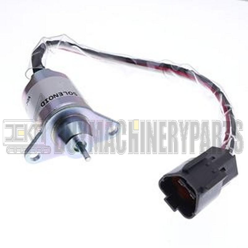 Fuel Shut Off Solenoid 1503ES-24S5SUC12S 24V for Yanmar 4TNV98 4TNV94 Engine Hyundai R80 DH150