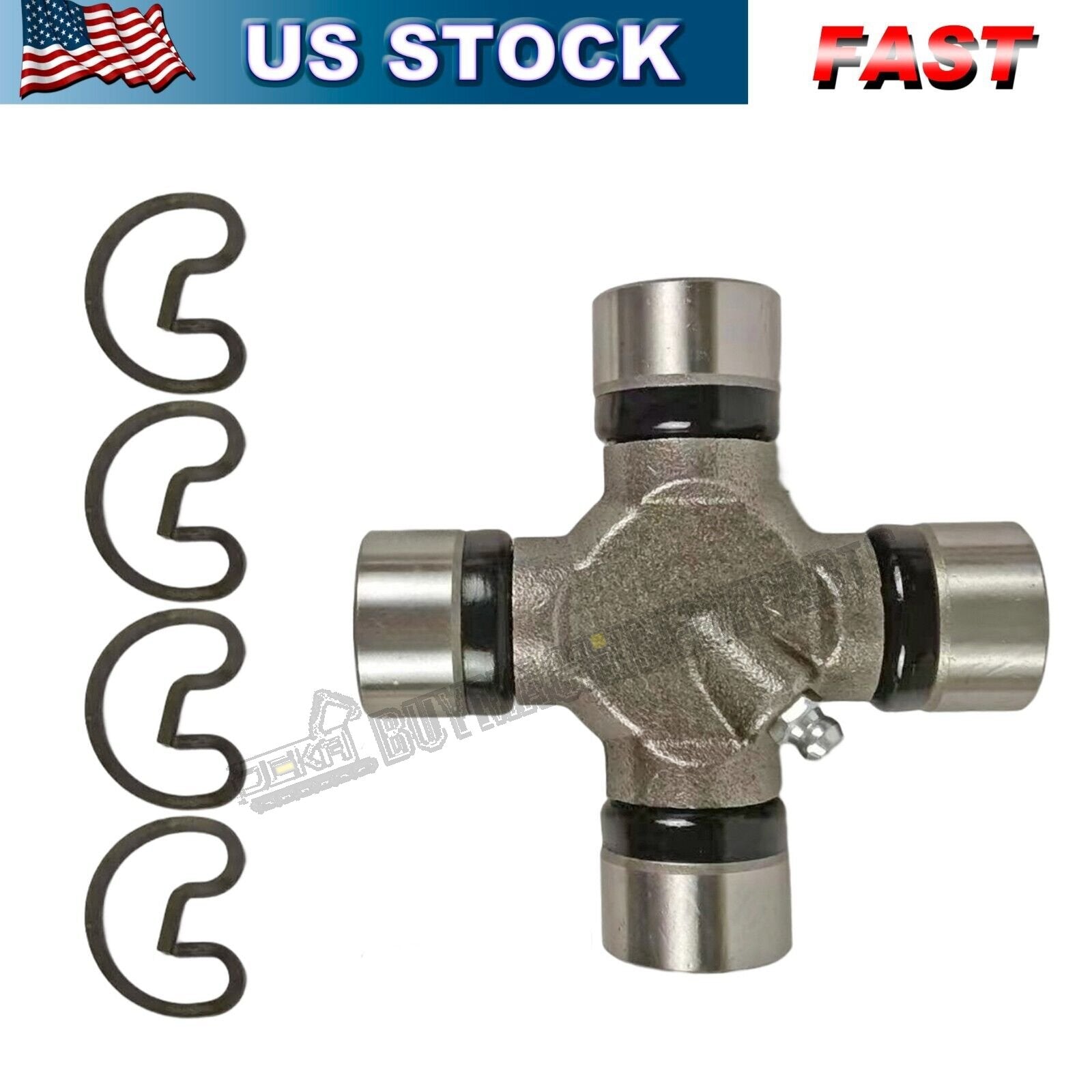 Universal Joint U-joint Outside Snap Ring 1330 Series Greaseable 5-213X US NEW