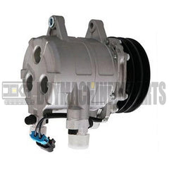 Seltec TM-08 Air Conditioning Compressor 6733655 for Bobcat Skid Steer Loader A220 A300 S150 S160 S175 S185 S205 S220 S250 S300 S330
