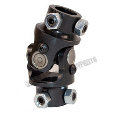 3/4" DD X 3/4" DD Universal Steering U Joint Single Shaft Coupler Black US NEW