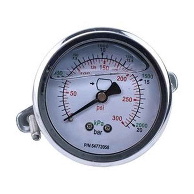 Pressure Gauge 54772058 for Ingersoll Rand Air Compressors