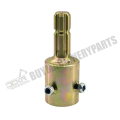 PTO Shaft PTO Spline Adaptor, 1-3/8 x 6 Spline Male, 1-3/4 x 20 Spline Female, with Screw Lock