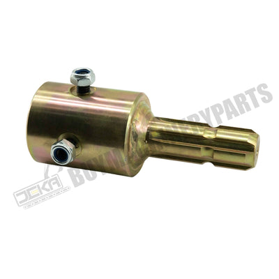 PTO Shaft PTO Spline Adaptor, 1-3/8 x 6 Spline Male, 1-3/4 x 20 Spline Female, with Screw Lock