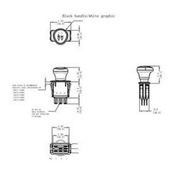 PTO Switch 725-04174 925-04174 6201-344 for CubCadet RZT42 RZT50 RZT54 MTD Delta Toro Troy-Bilt Most Big Red Horse Big Red Mustang Colt and Mustang RZT