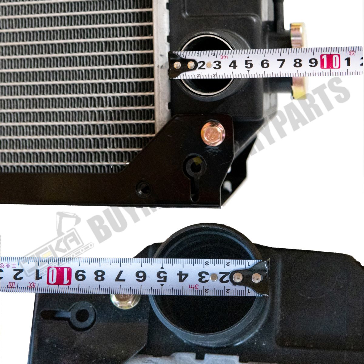 2376al Radiator Radiator 234876A2 for New Holland U80 LV80 Tractor Loader ...
