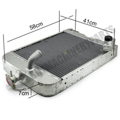 Radiador 8N8005 86551430 para trator Ford New Holland 2N 8N 9N 