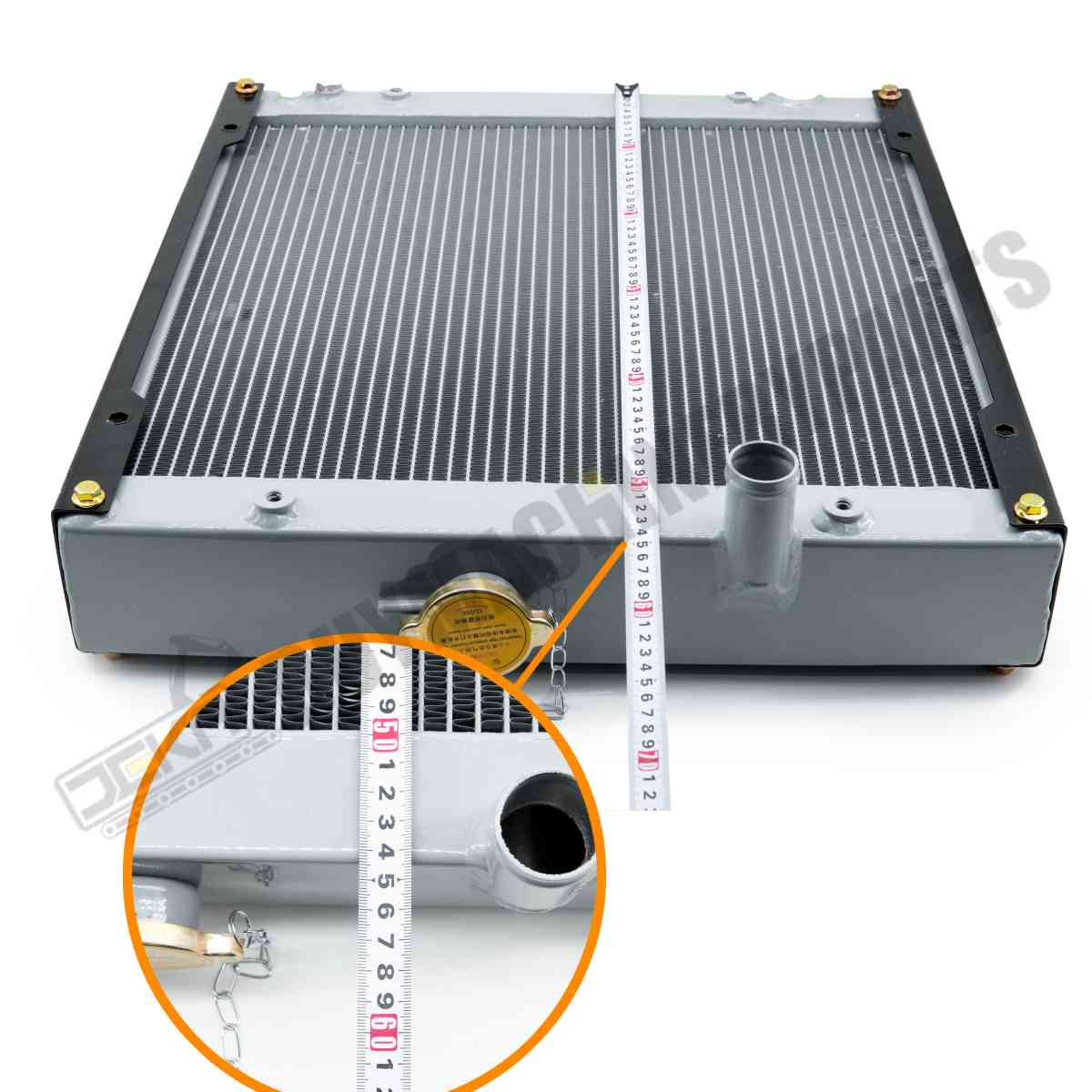 Dk45 Drain Radiator Radiator T4686-72165 T4686-72162 for Kioti Tractor DK35 DK40 DK45 DK50 ...