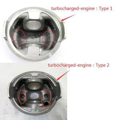 Kit de reconstrucción para motor Mitsubishi 4M40 - Compatible con Caterpillar 305.5-308D