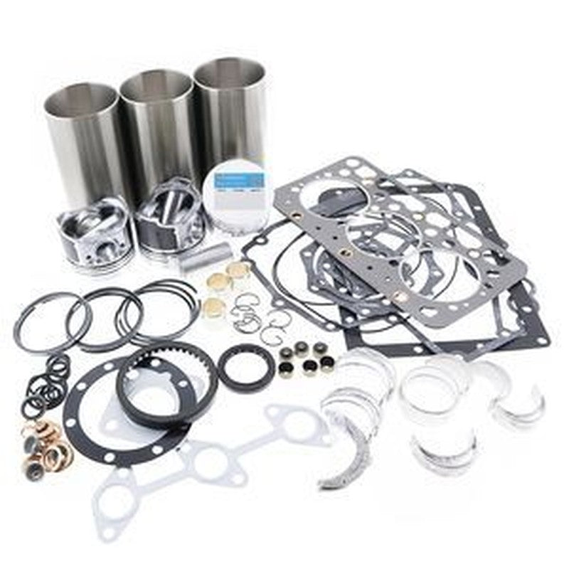 Complete Overhaul Kit for Isuzu 3LD1 Engine, Hitachi EX27U/30U/35U Loader LX20-2/3/SL-3