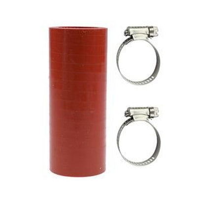 Turbo Oil Drain Hose & Clamps (2) 3903745 for Dodge Cummins 5.9L