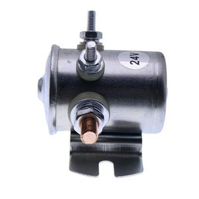 Relé solenoide de 4 terminales 24V 73117176 para motoniveladora Case 845/865/885