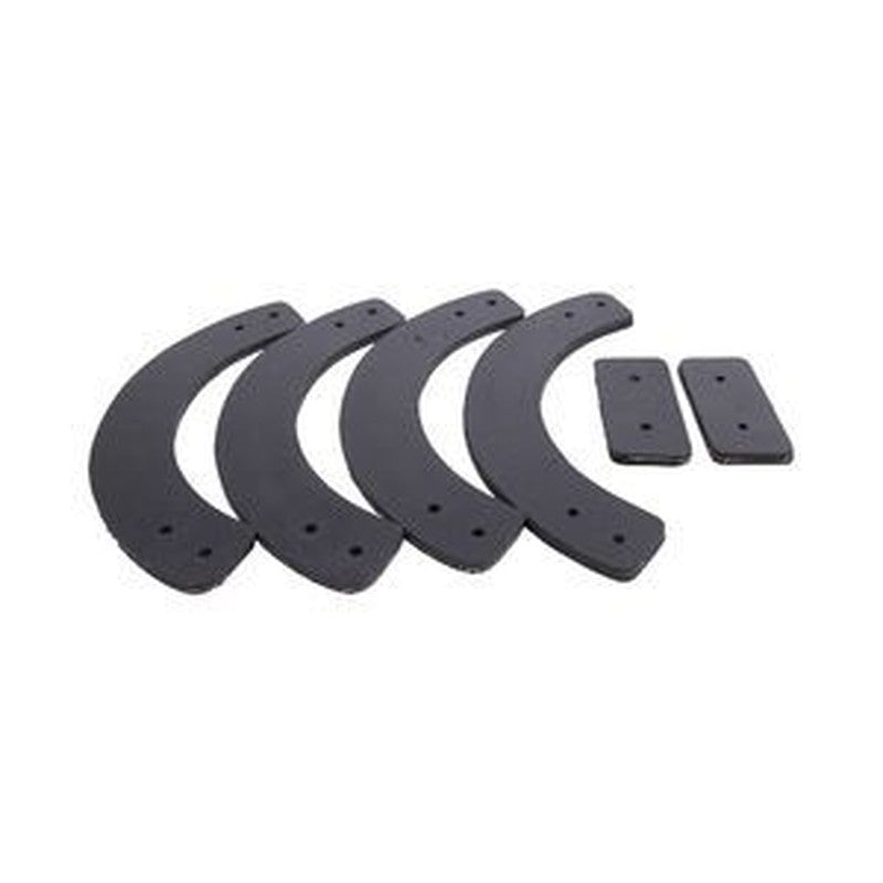 Rubber Paddle Set 753-04472/735-04033 for MTD Snow Thrower