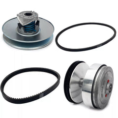 Drive Driven Clutch & Belt Set 101832902 101834001 for Club Car Golf Cart DS Precedent Carryall