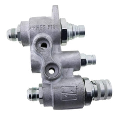 Faster 4BD4FH Hydraulic Manifold Quick Connect Flat Face Saturn Block Bobcat