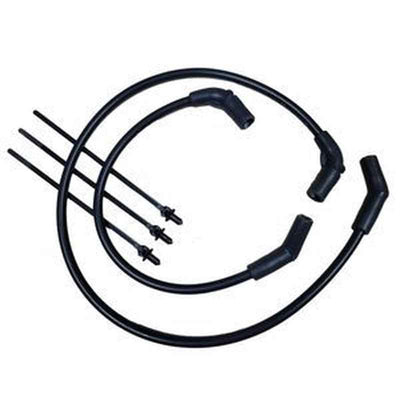 8mm Black Silicone Spark Plug Wires for Harley Davidson 2009-2016 FLHR OE: TONS-0915FLH-8MM
