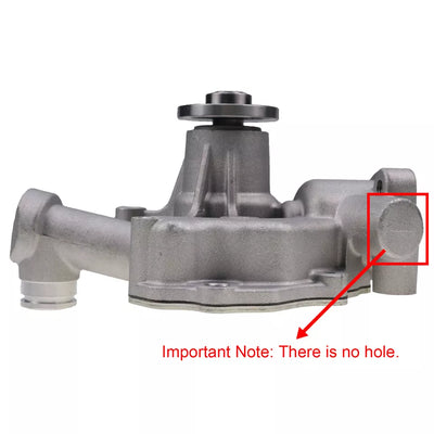 Water Pump AM881433 for Yanmar Engine 3TNE74 3TNV76 John Deere Tractor X495 X595 2210 4100 4110 455 670 F925 F932 F935