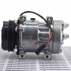 7H15SHD A/C Compressor 87802912 for Sanden New Holland Tractor T6050 TS125A T6060 T6070 T6080 T6010 T6020 T6030 TS135A T6040 TS100A - Buymachineryparts