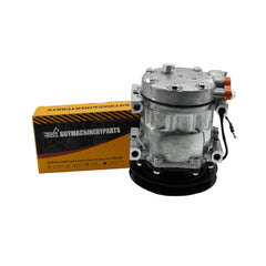 Compressor de ar condicionado SD7H13 YX91V00001F1 para escavadeira Sanden Kobelco SK130 SK250 SK330 SK235SR SK250LC 
