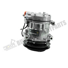 Compressor de ar condicionado SD7H13 YX91V00001F1 para escavadeira Sanden Kobelco SK130 SK250 SK330 SK235SR SK250LC 