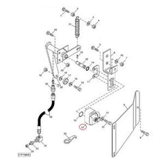 Sensor AE74688 para motores y tractores John Deere 6068/6090 y modelos 7200R-7290R