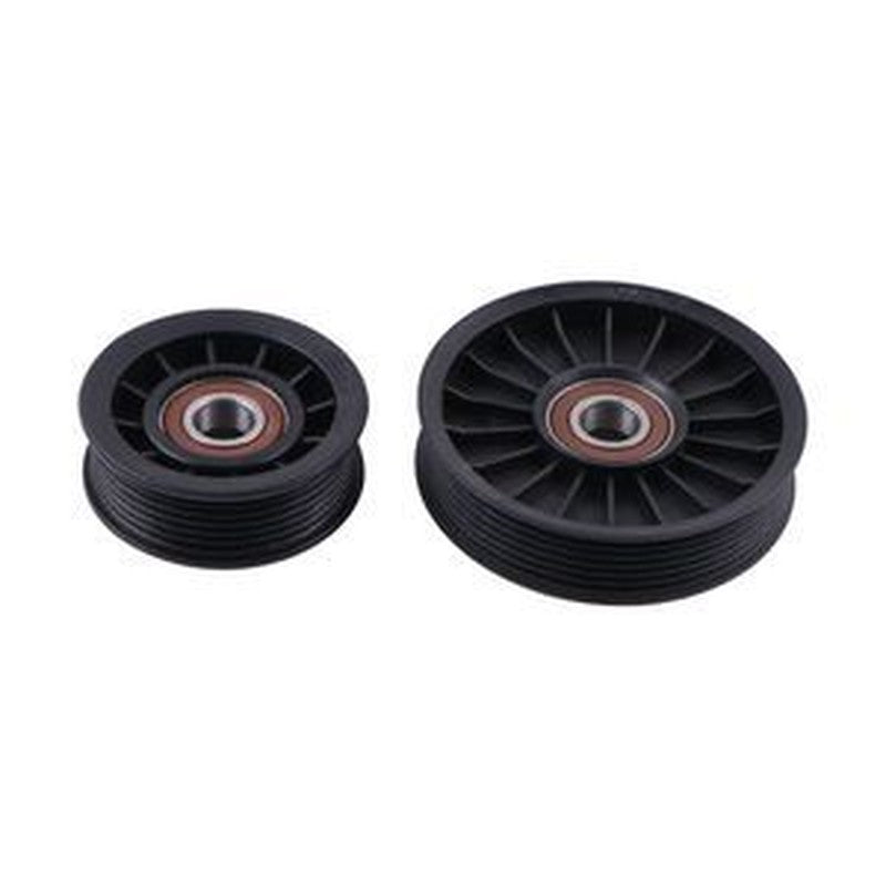 Serpentine Belt Idler Pulley Set 864625T 807757T for Mercruiser Engines