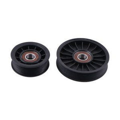 Serpentine Belt Idler Pulley Set 864625T 807757T for Mercruiser Engines