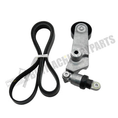 Serpentine Belt Tensioner Kit Fit for Toyota Corolla Matrix 2003-2008, Celica 2003-2005, for Chevy Prizm 1998-2002, 1.8L L4 Replaces 38286, 6PK1880