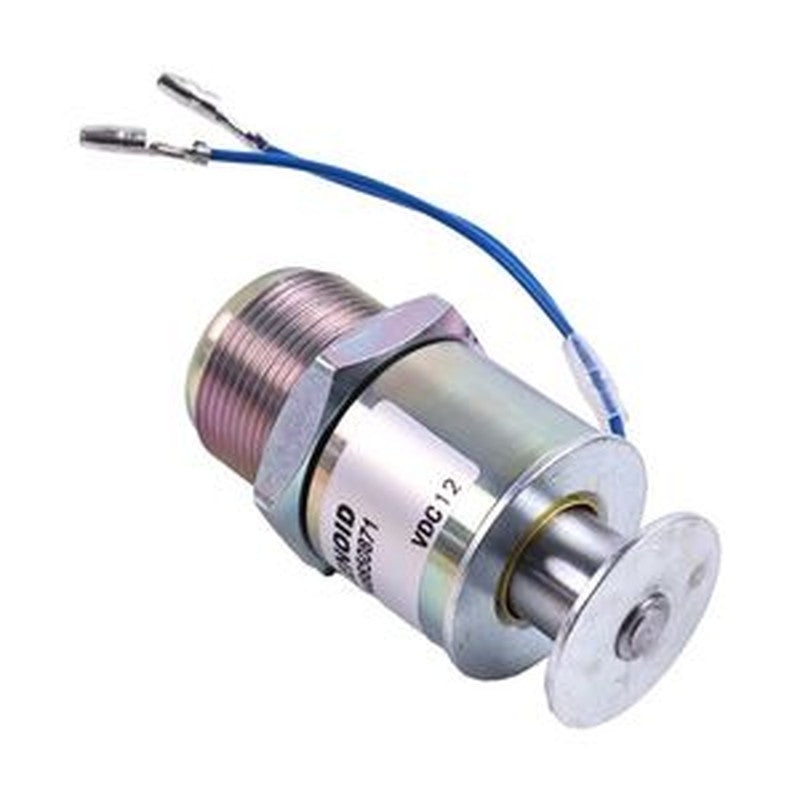 12V Shutoff Solenoid XJAF-01561 for Hyundai Crawler Excavators R28-7 R35-7 R36N-7 R25Z-9A R27Z-9 buymachineryparts