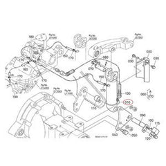 Cylinder Assembly YW333-00103 for Kubota Tractor M5040DT M5140DT M6040DH M7040DH