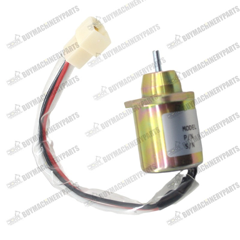 Solenoid 1503ES-12S5SUC5S 119653-77950 for Yanmar Kubota John Deere 4TNV94L-SFN 4TNV106-GGE 3TNE84 R55 R60 - Buymachineryparts