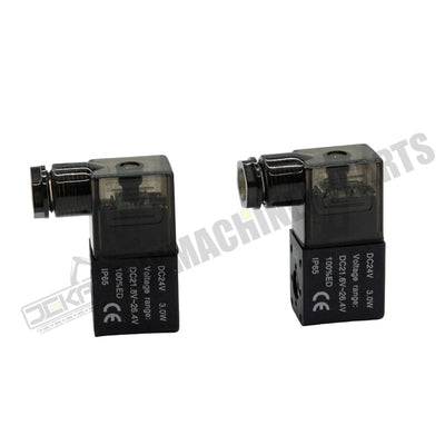 Válvula solenoide Bobina de cobre Serie 4V210 Caja de alimentación 220 V/24 V Producción Accesorios de válvula solenoide Fabricantes