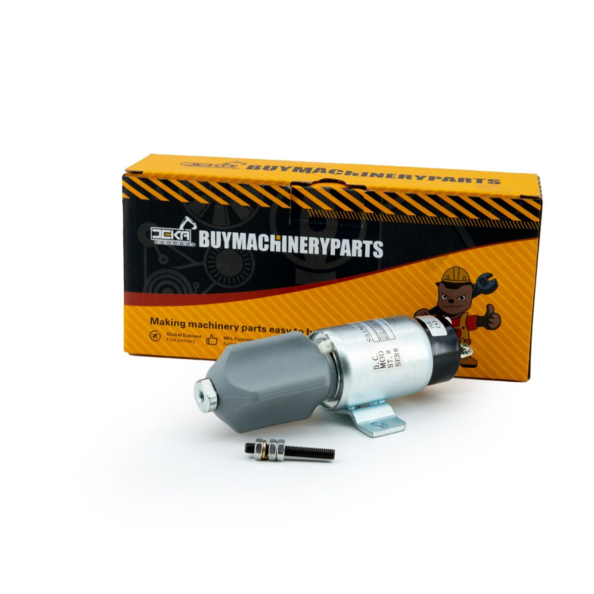 Solenoid Woodward 1751-12E3U1B1S5A Komatsu 600-815-8790 for Cummins B3.3, QSB3.3 CM2150