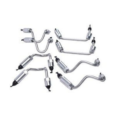 Stainless Steel Fuel Injector Line Set 97378825 97378828 for GM 6.6L LLY Duramax Pickup