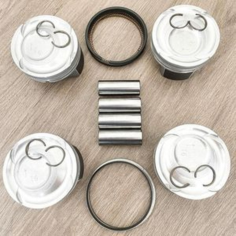 Standard Piston Kit with Ring 23041-2BAB0 for Hyundai Veloster/Kia Forte5 SX 1.6L
