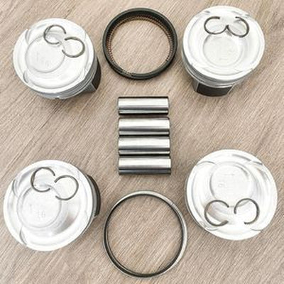 Standard Piston Kit with Ring 23041-2BAB0 for Hyundai Veloster/Kia Forte5 SX 1.6L