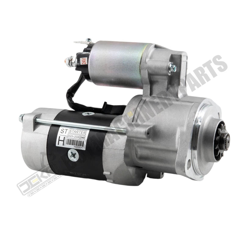 Starter fits Mitsubishi 24 Volt BD2F BS3F S4E M2T65271 M2T65272 M3T54071 18245 buymachineryparts