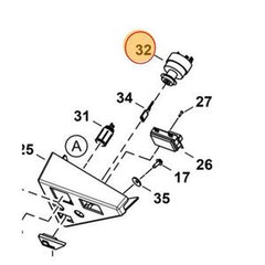 Starter Switch 7296367 fit BOBCAT S16/S18 Skid-Steer Loader