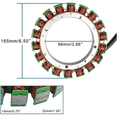 Conjunto de estator 63P-81410-00-00 para fueraborda Yamaha F150 2004-2020
