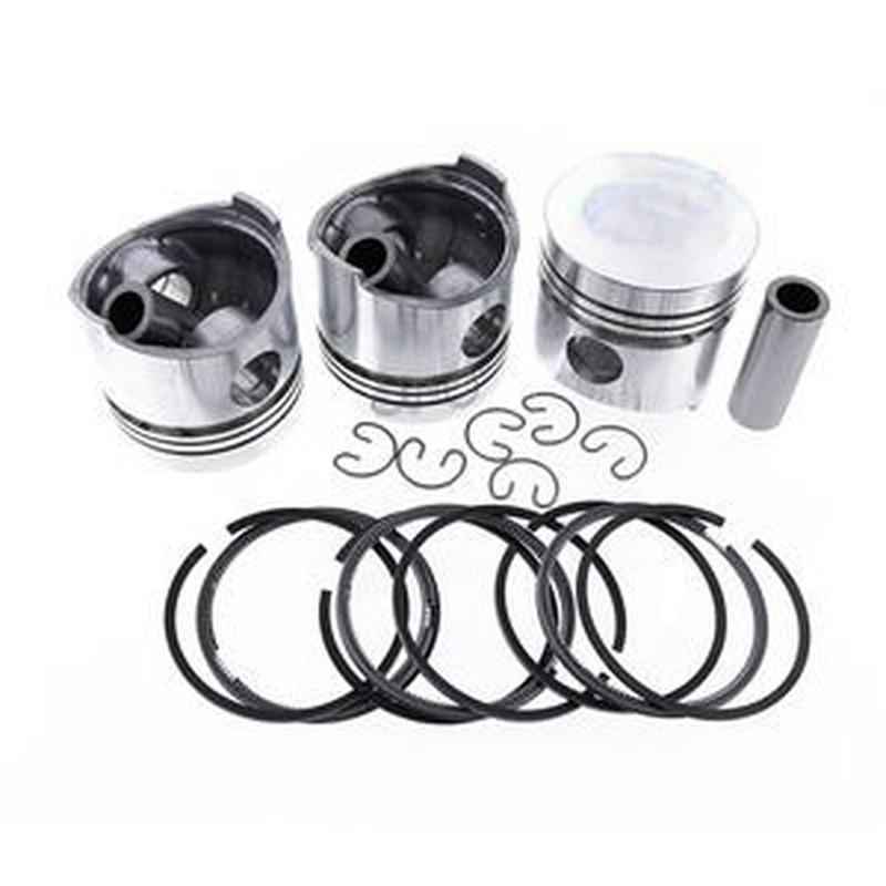 2996844 Piston & Ring Set STD 129004-22080/22500 for Yanmar 3TNV84 Engine ...