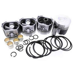 Piston Kit with Ring for Toyota 1DZ-1 1DZ-I Forklift Engine
