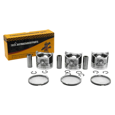 STD Piston Kit with Ring for Yanmar 3TNV76 Engine