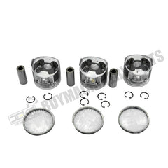 STD Piston Kit with Ring for Yanmar 3TNV76 Engine