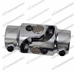 Steering Shaft U Joint 3/4 DD to 3/4 36 Spline Single Chrome U Joint Coupling - Buymachineryparts
