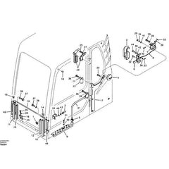 Striker Plate 14527405 for Volvo Excavator EC135B EC180B EC200B EC210B EC290B EC330B EC460B EC700B EW130 EW140B EW160B