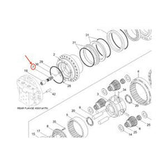 Sun Gear XKAH-00349 fit Hyundai Excavator R140LC-7 R160LC-7