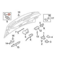 Surround View Camera 7P6980551C for Audi A6 Q7 Volkswagen Touareg 2012-2018