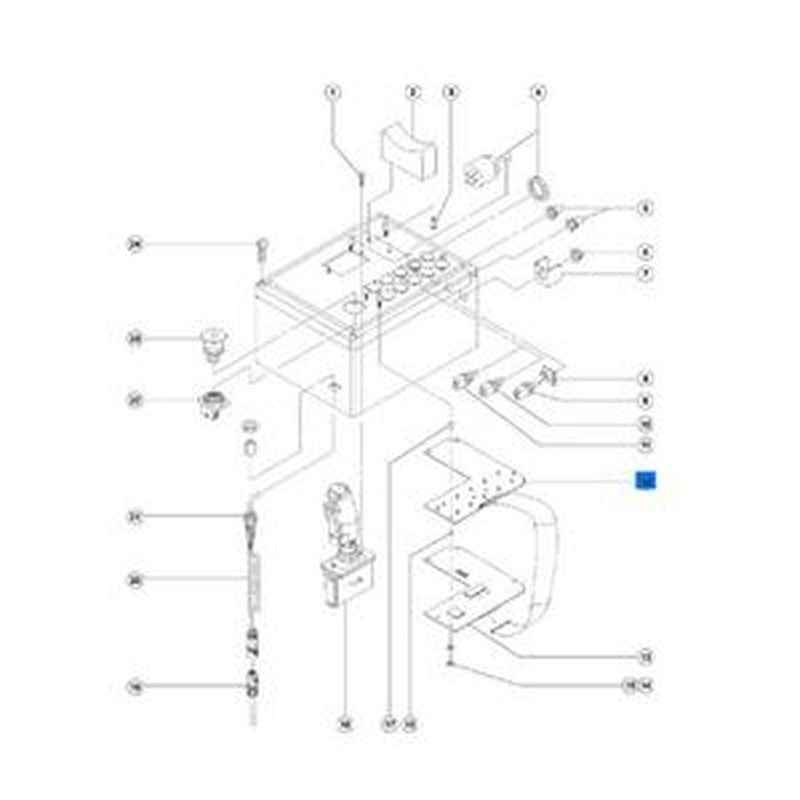 Switch Board Assembly 51856GT for Genie GS-2668 RT, GS-3390, GS-4390, GS-5390, GS-3384