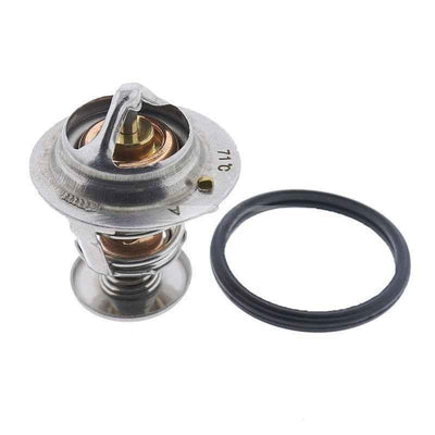 Thermostat YM129155-49800 for Komatsu Engine 2D68E 3D84E-3 4D84E-3 4D88E-3 4D84-2 Excavator PC12R-8 PC15R-8 PC20R-8 PC27R-8 PC35R-8 PC45R-8