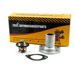 Tampa do termostato e termostato e junta 6598118 6732199 3918235 para escavadeira Bobcat 225 231