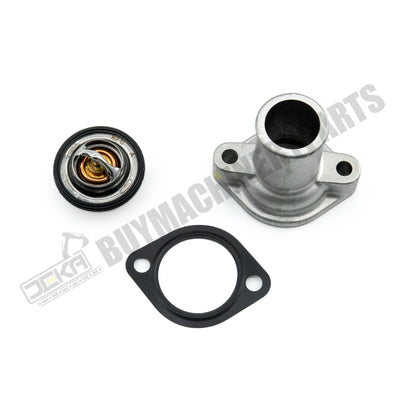 Thermostat Cover & Thermostat & Gasket 6598118 6732199 3918235 for Bobcat Excavator 225 231